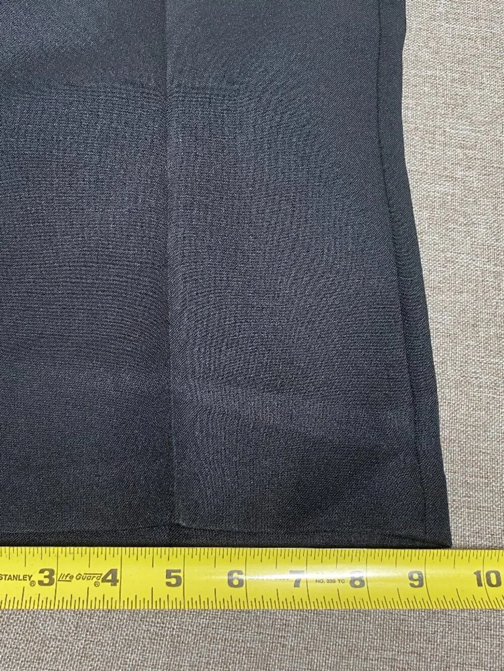 Vintage Levi's Action Slacks Men's 44 x 32 High Rise Black Office Career VTG